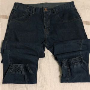 River island denim jogger 34W/ 32L Blue